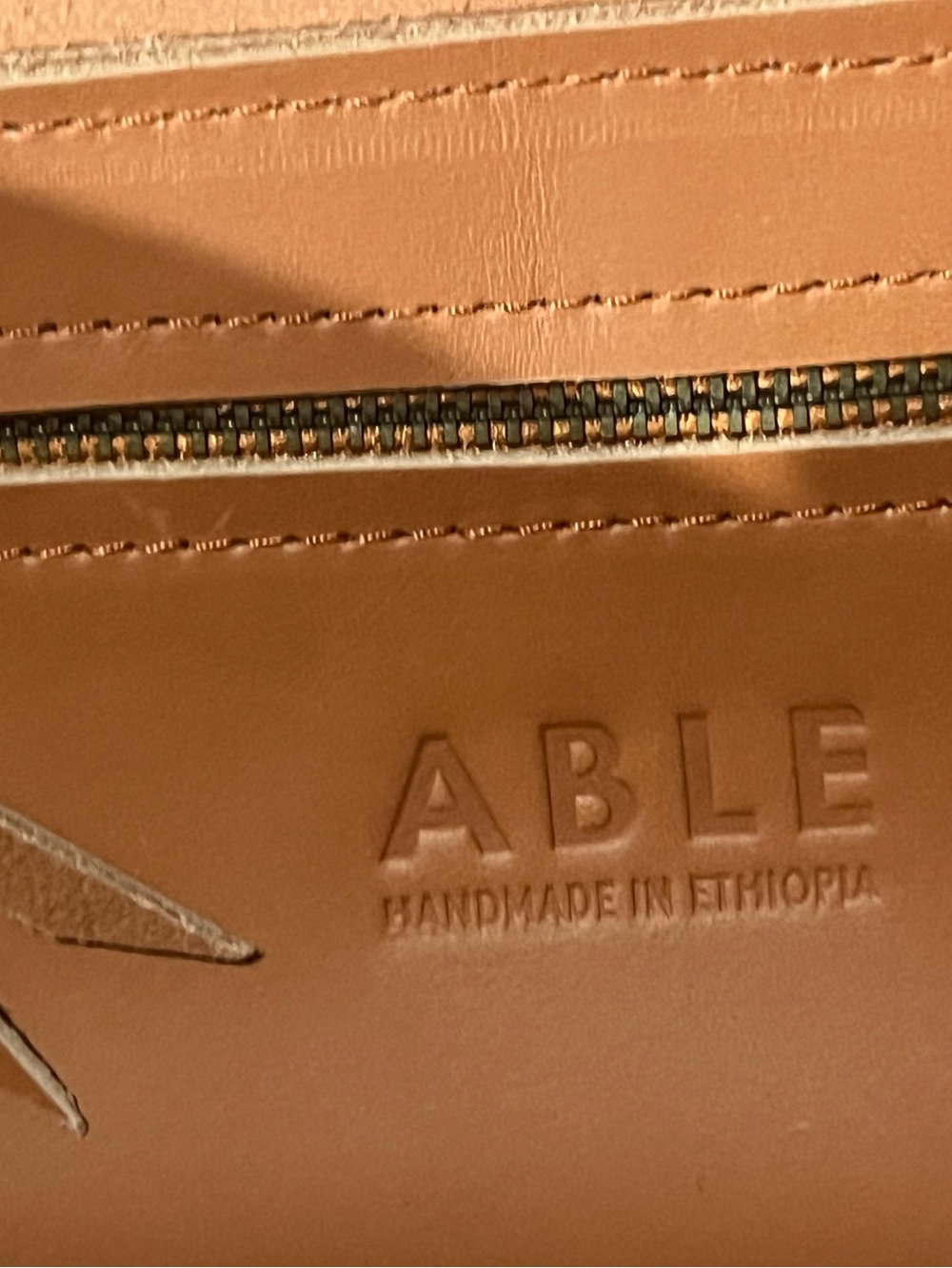 Avle Leather Clutch NWT - Picture 3 of 5